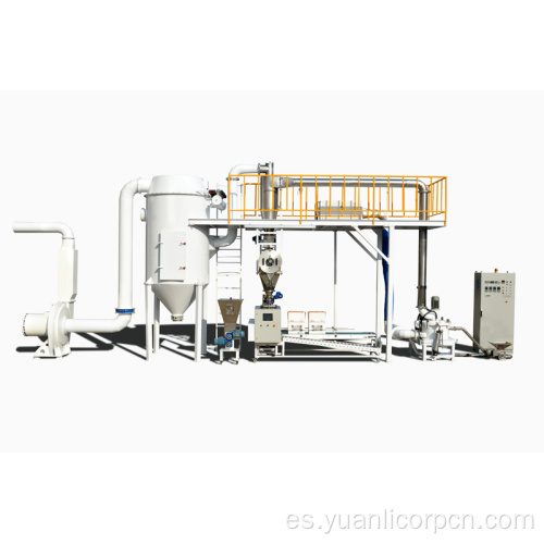 Sistema de molienda para la línea de producción de recubrimiento en polvo